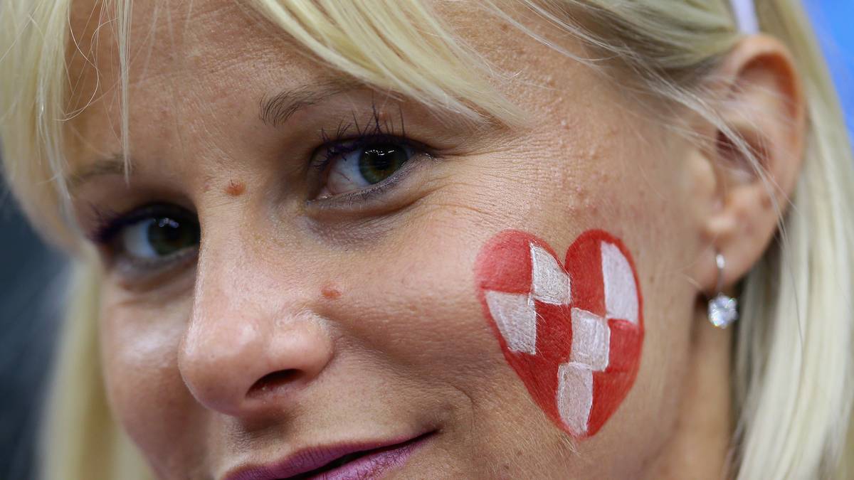 Dieser Kroatin ist anzusehen, dass ihr Herz nicht für die Deutschen schlägt