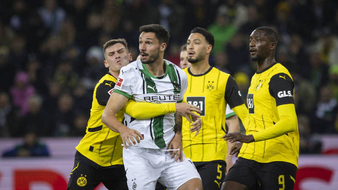 Kleindienst (in weiß) holte gegen den BVB den entscheidenden Elfmeter raus
