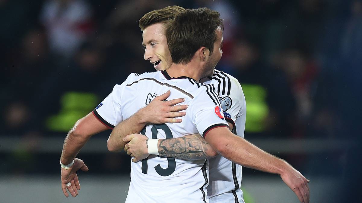 Mario Götze: Technisch wie immer brillant und von den Georgiern nicht in den Griff zu bekommen, ließ sich ab und zu zurückfallen, ließ aber sein großes Können mehrmals aufblitzen: Starke Vorlage auf Reus (26.) und super Vorarbeit zum 1:0, dazu eine Chance (39.) und kurz danach ein elfmeterreifes Foul an ihm. Baute in der zweiten Hälfte ab.
SPORT1-NOTE: 2,5.
