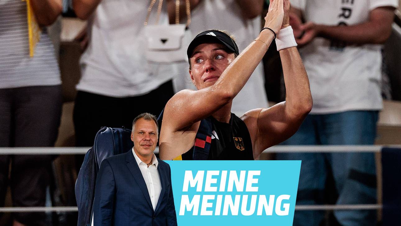 SPORT1-Redakteur Holger Luhmann kommentiert den Abschied von Angelique Kerber