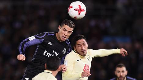 Cristiano Ronaldo setzt sich im Halbfinale der Klub-WM im Kopfballduell durch