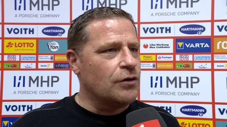 Nach dem Spiel des FC Bayern München gegen den 1. FC Heidenheim ist Sportvorstand Max Eberl sichtlich gereizt.