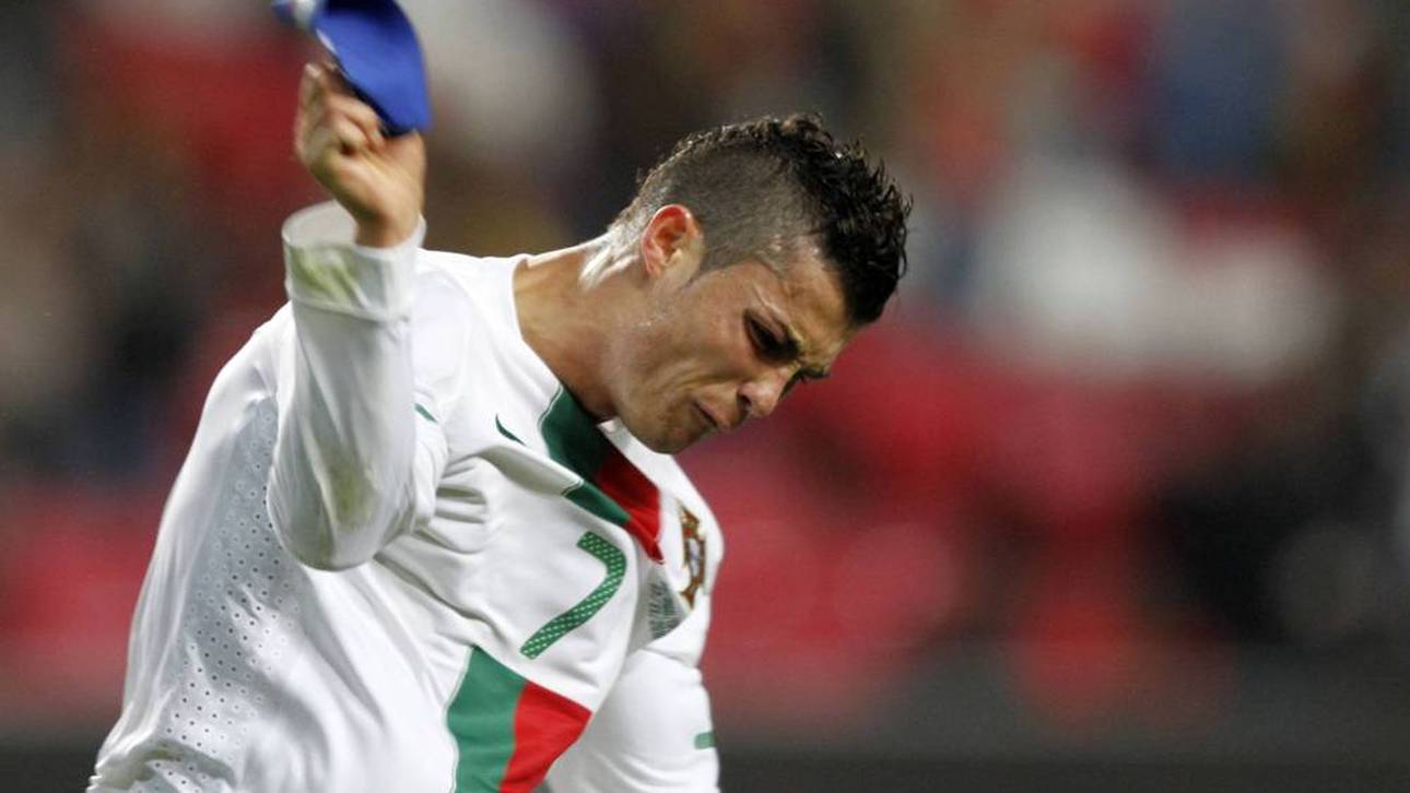 Cristiano Ronaldo pfefferte vor Wut seine Kapitänsbinde zu Boden