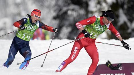 Die Dopingsperre von Russlands Läuferin Julia Iwanowa (links) bleibt bestehen