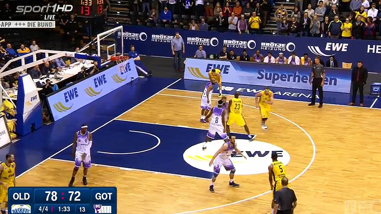 LIVE: Oldenburg lässt Göttingen keine Chance