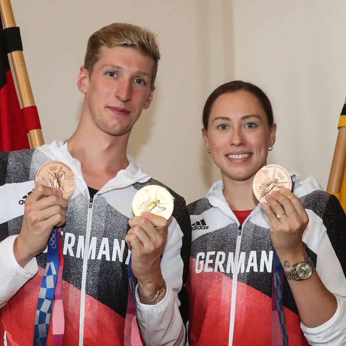 Deutsches Sportler-Traumpaar hat geheiratet