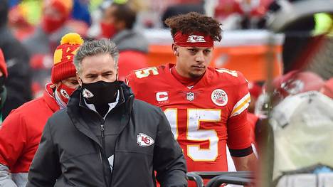 Auch Quarterback Mahomes wollte sich die Haare schneiden lassen