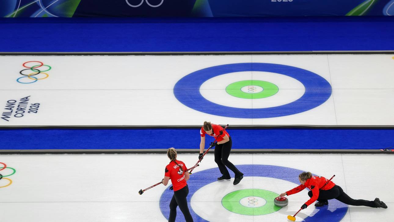 Curling: Top-Nationen im Halbfinale