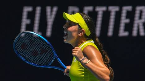 Jessica Pegula steht im Viertelfinale der Australian Open