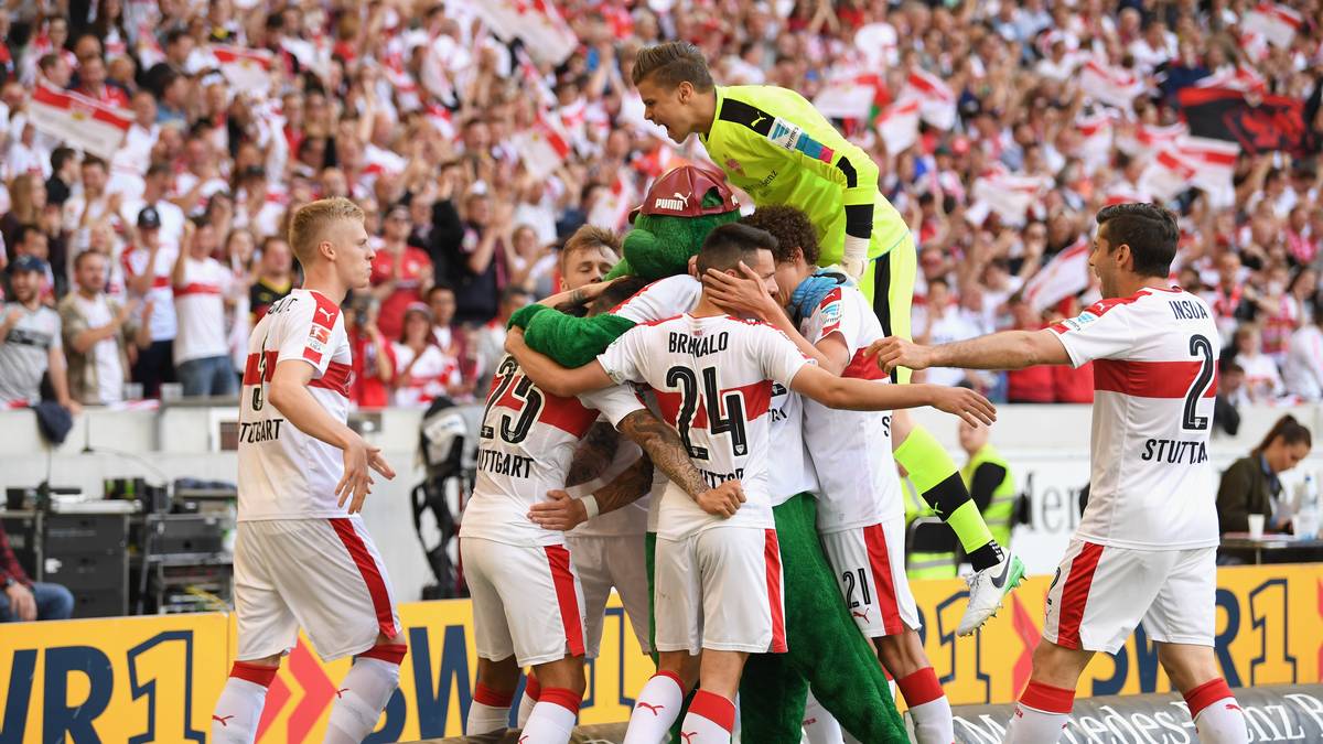 Und der VfB darf noch in Hälfte eins jubeln