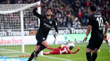 Goncalo Paciencia schoss Eintracht Frankfurt gegen die TSG Hoffenheim zum Sieg