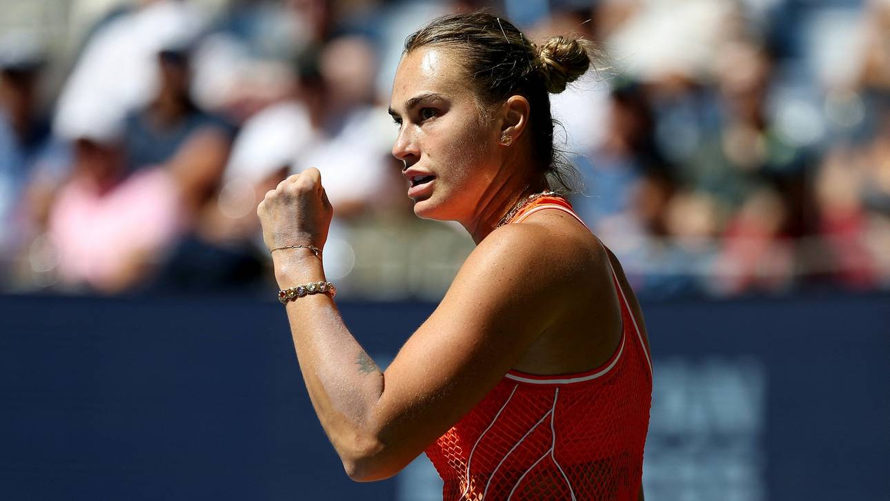 Dritter Titel rückt näher: Sabalenka nach Krimi im Halbfinale