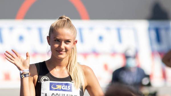 Alica Schmidt (SCC Berlin) glänzte bei den Deutschen Meisterschaften in Braunschweig über 400m mit einer persönlichen Bestzeit