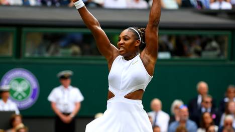 Serena Williams ist in Wimbledon ins Halbfinale eingezogen