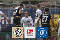 Die SV Elversberg verabschiedet im letzten Saisonspiel gleich mehrere Vereinslegenden mit Spalier. Für einen Paukenschlag sorgt allerdings KSC-Ikone Lars Stindl - mit einem Blitztor als Joker.