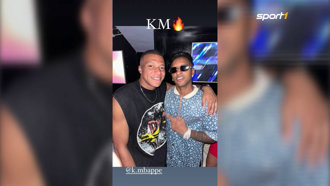 Foto mit Real-Star! Provoziert Mbappé PSG?