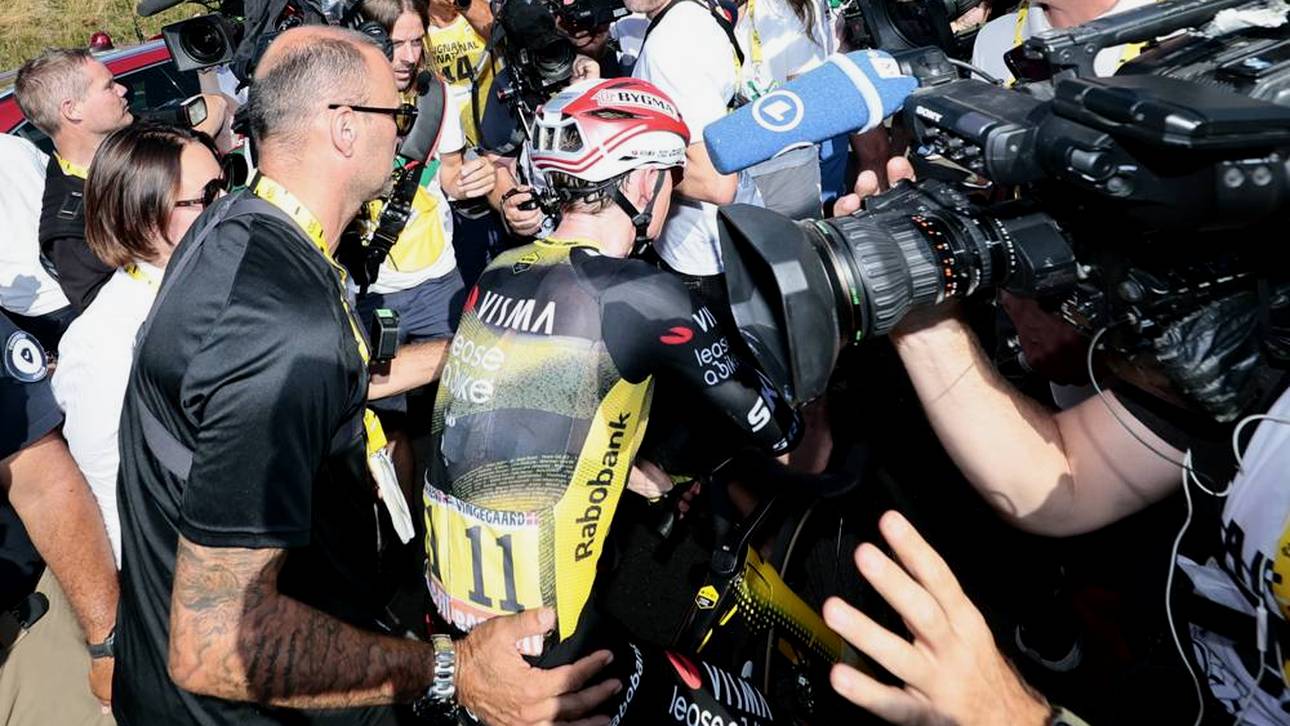 Kurioser Sturz! Vingegaard zürnt