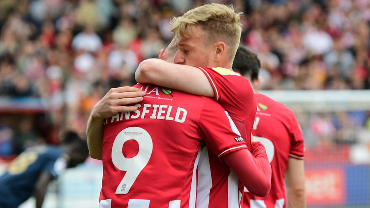 Rührender Hattrick in England