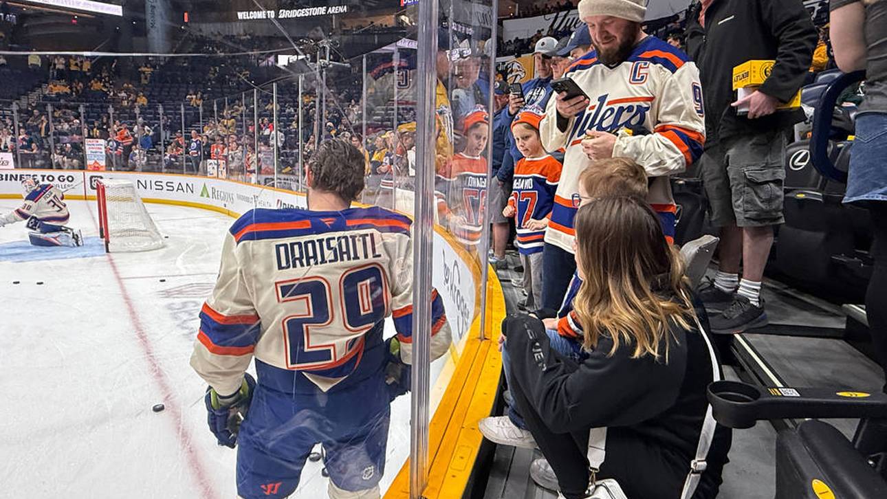 Leon Draisaitl ist mit den Edmonton Oilers an den Anaheim Ducks gescheitert