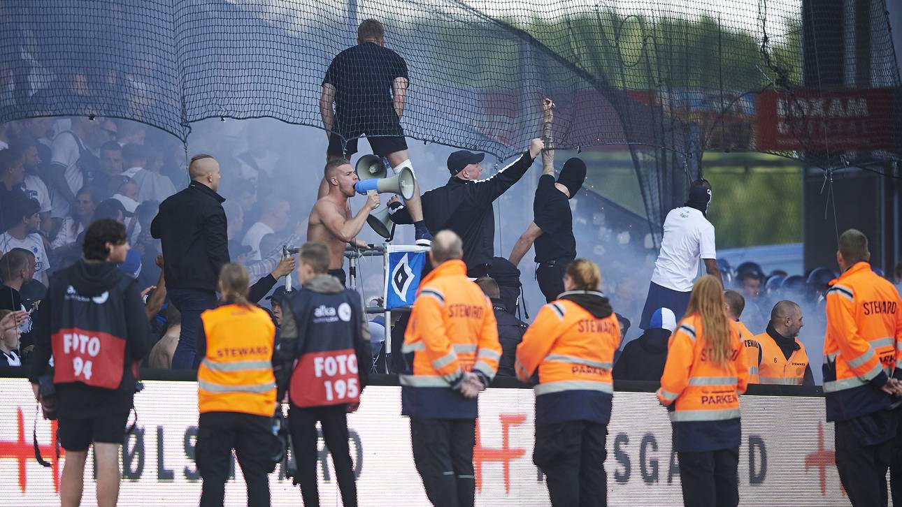 Üble Krawalle bei Kopenhagen-Derby
