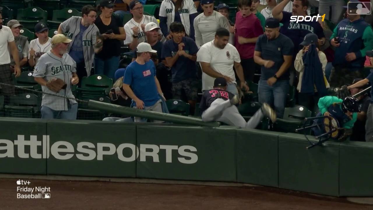 Der saß! MLB-Spieler landet bei Catch in den Weichteilen eines Zuschauers