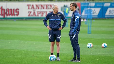 Christian Streich (l.) und Julian Schuster