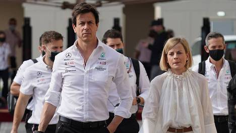 Toto Wolff und seine Ehefrau Susie Wolff