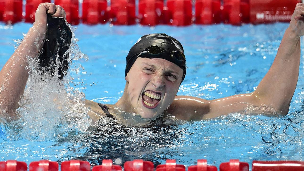 Ledecky holt historisches Gold