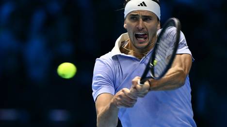 Alexander Zverev bei den ATP Finals