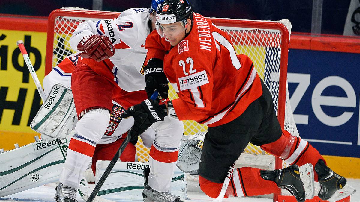 Nur falls Minnesotas Nino Niederreiter (Bild), Andres Ambühl und Co. eine Erfolgswelle wie beim Silber-Triumph 2013 erwischen, greifen sie nach einer Medaille. SPORT1-Prognose: Im Normalfall haben die Eidgenossen kaum Chancen auf eine Medaille