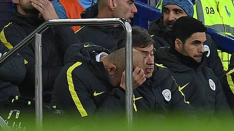 Pep Guardiola verlor mit Manchester City klar beim FC Everton
