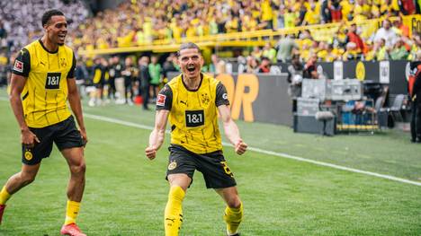 Es ist das ebenso unwahrscheinliche wie versöhnliche Ende einer chaotischen BVB-Saison: Gegen Holstein Kiel geht es von Anfang an hoch her - und Dortmund zieht in die Champions League ein.
