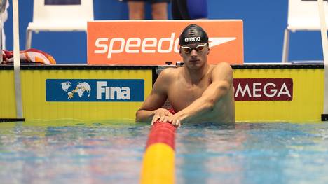 Marius Kusch verpasste denkbar knapp die zweite Medaille für die deutschen Schwimmer