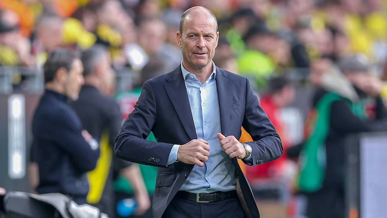 Jess Thorup gewann mit Augsburg auch in Dortmund