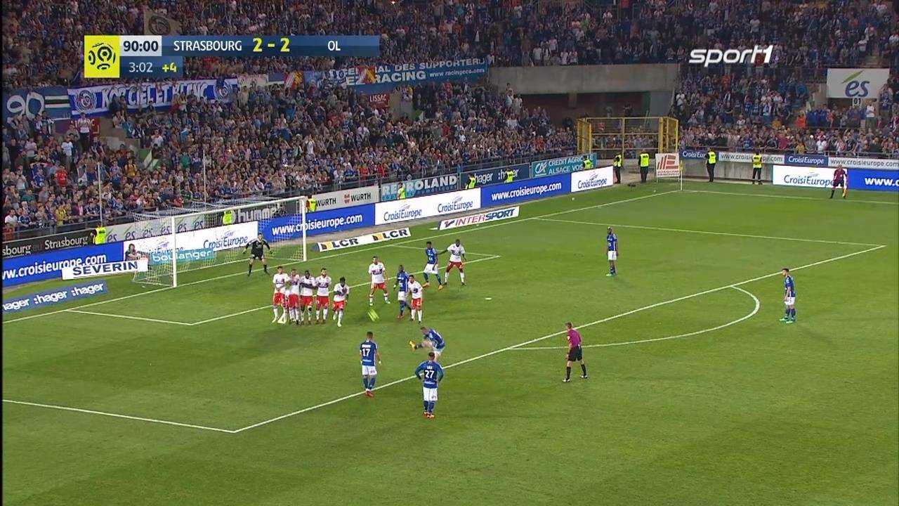 Dimitri Liénard bei Racing Straßburg und sein legendärer Freistoß gegen Lyon