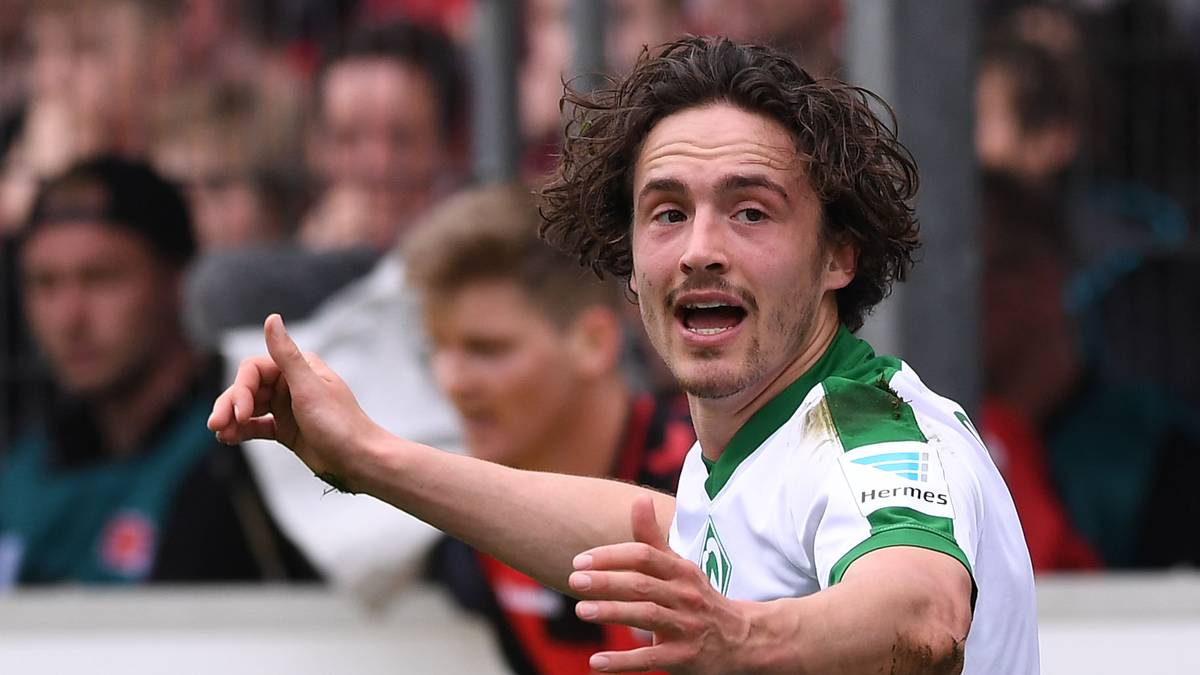 Doch das nächste Tor schießt wieder Werder - wieder trifft Delaney. Der Däne kann sein Glück kaum fassen