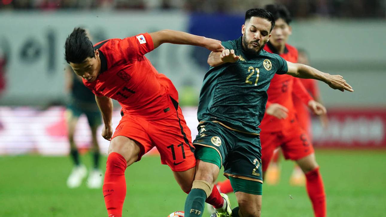 Hee-Chan Hwang (L.) trifft bei Länderspiel zum 2:0 