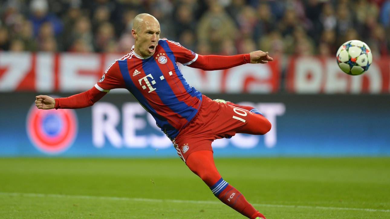 Flügelspieler Arjen Robben hat beim FC Bayern einen Vertrag bis Sommer 2017