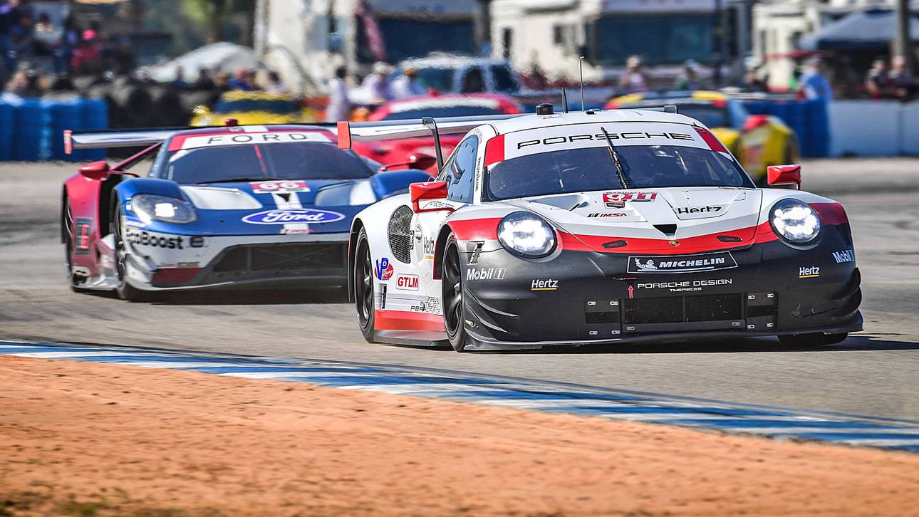 Porsche feiert Sieg in Sebring