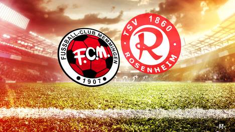 Der FC Memmingen trifft auf den TSV 1860 Rosenheim