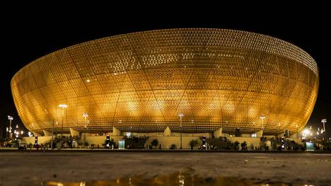 LUSAIL Stadion in Doha, Katar