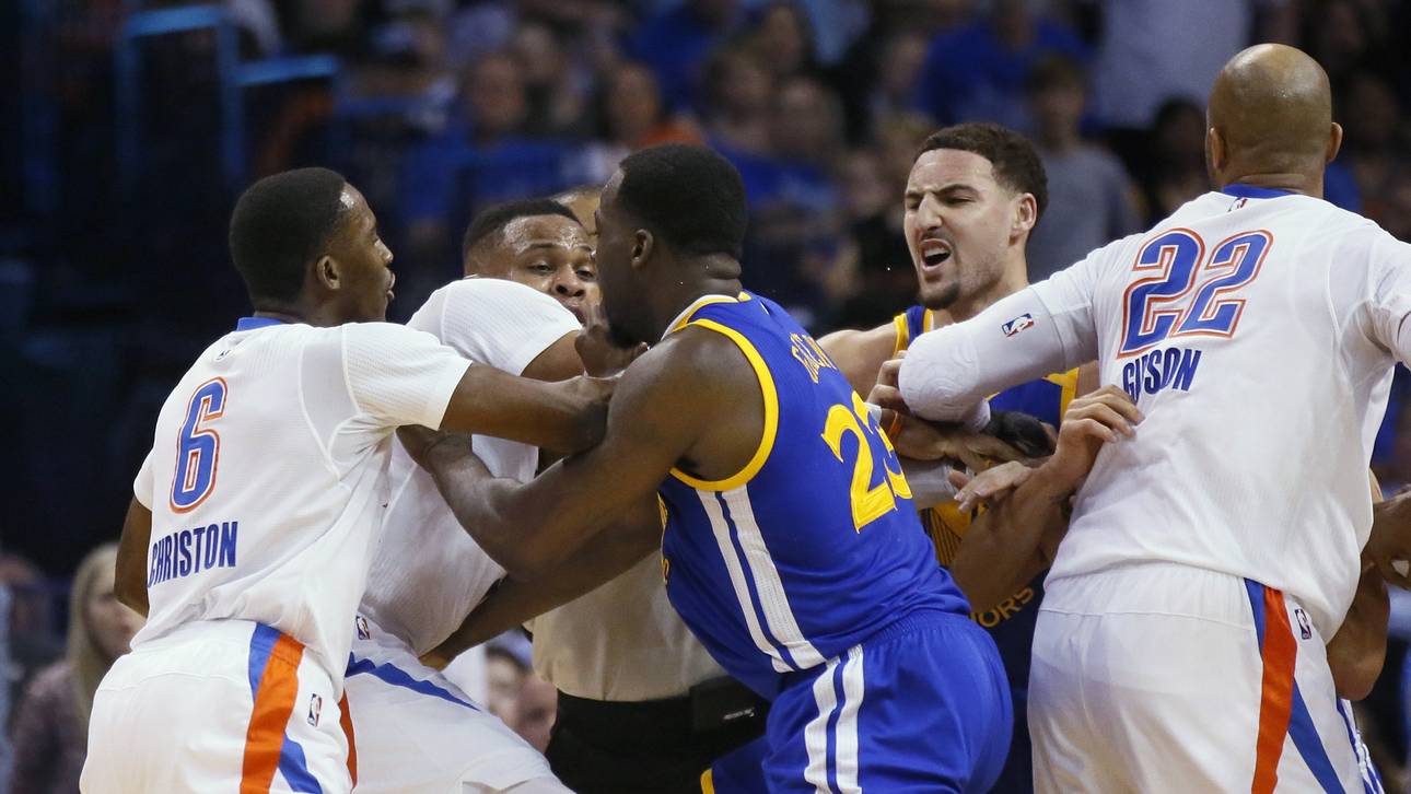 Warriors schlagen OKC im Hassgipfel