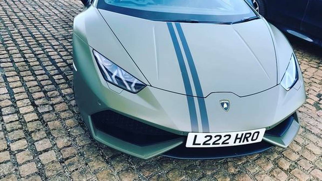 McGregors Luxusauto abgeschleppt