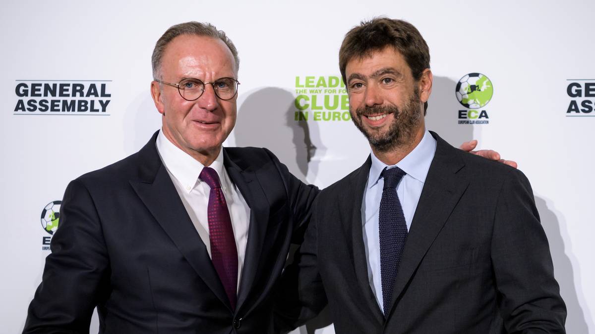 Andrea Agnelli ist Nachfolger von Karl-Heinz Rummenigges als Vorsitzender der ECA (European Club Association)