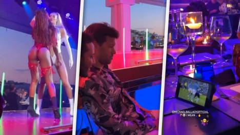 Manchmal ist Fußball wichtiger als alles andere. Auf einer Ibiza-Party hatte Michael Ballack anstatt für die Tänzerinnen nur Augen für seinen Ex-Klub.
