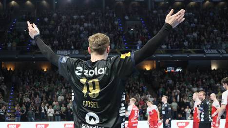 Mathias Gidsel im Trikot der Füchse Berlin