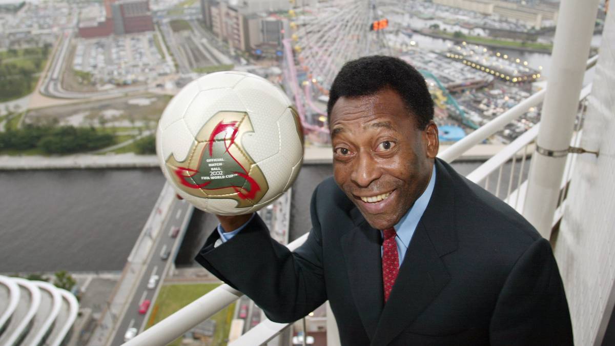 RANG 6 - PELE (FUSSBALL, 4 PROZENT): Weltmeister 1958, 1962 und 1970 mit Brasilien