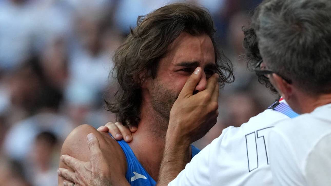 Superstar Tamberi weint hemmungslos