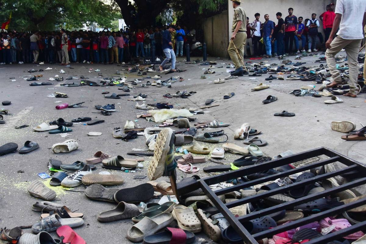 Festnahmen nach Massenpanik in Indien