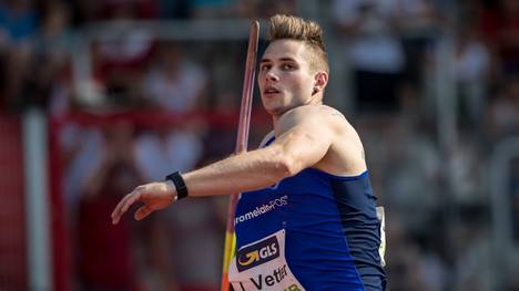 Speerwerfer Johannes Vetter gewann vier seiner fünf letzten Wettbewerbe